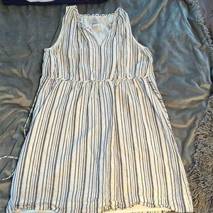 Blue and White Loft Dress - M